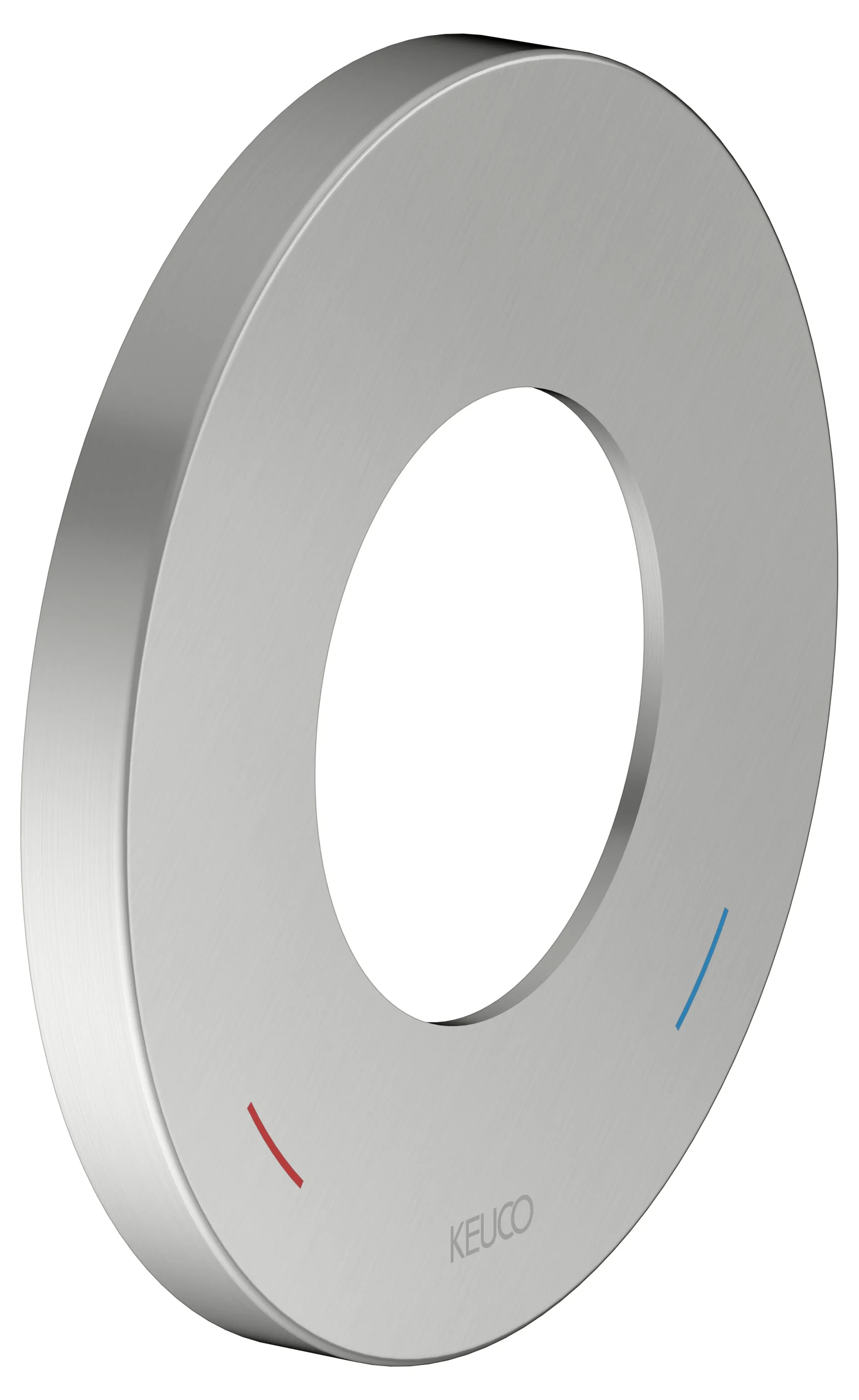 IXMO Wandrosette D: 105 mm Edelstahl-fin.