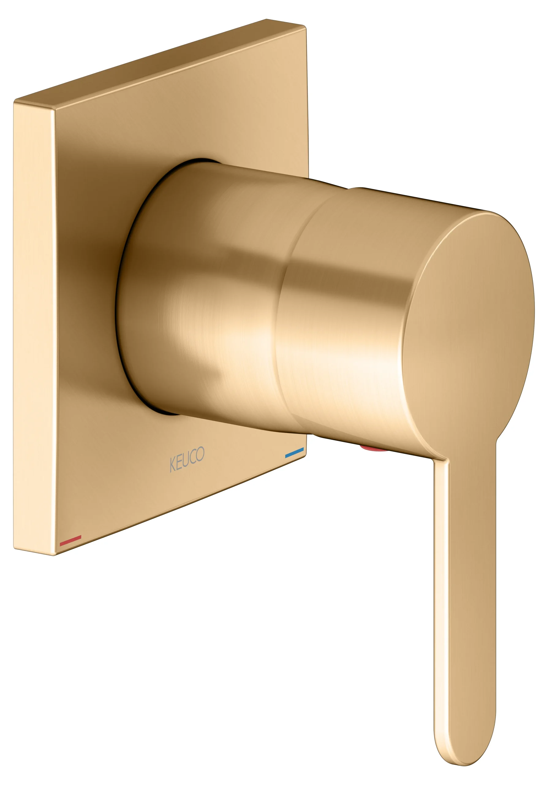 IXMO Einhebelmischer UP DN15 Messing gebürstet