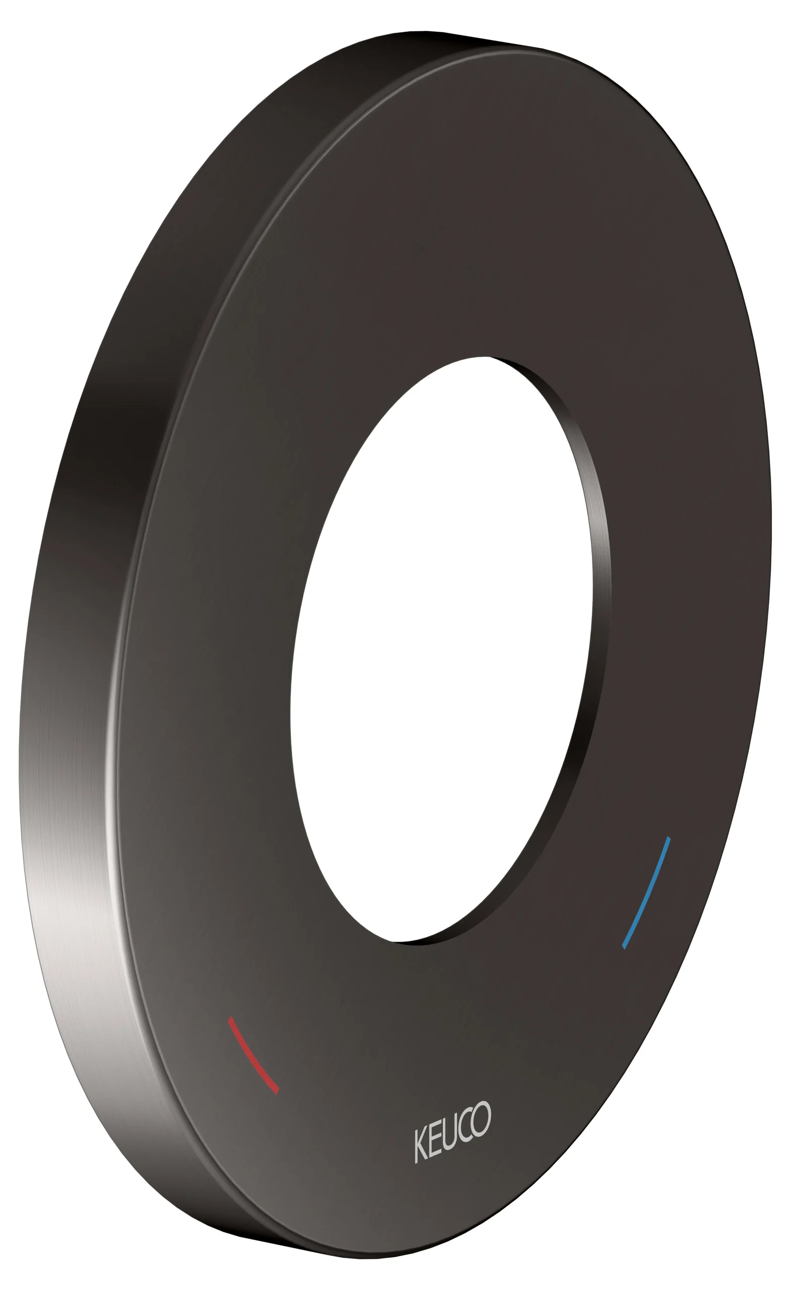 IXMO Wandrosette D: 105 mm Titanschwarz geb.