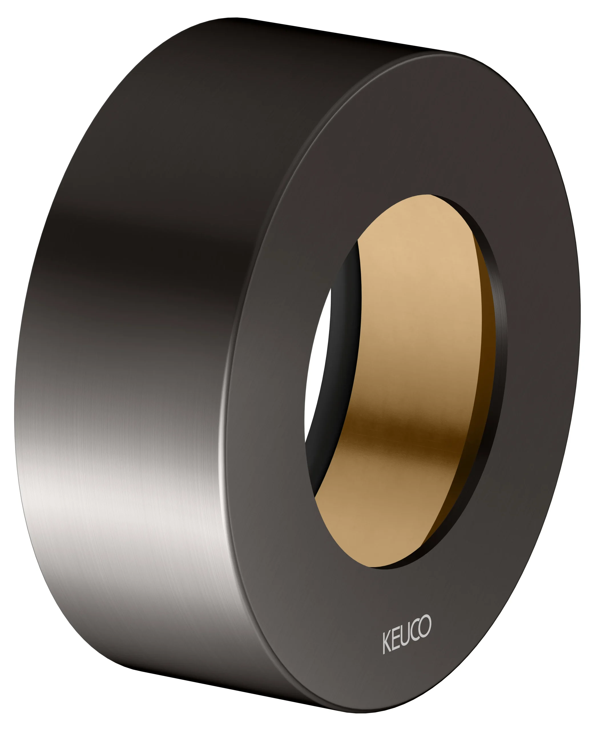 IXMO Verlängerungs-Rosette Höhe 25 mm Titanschwarz gebürs.