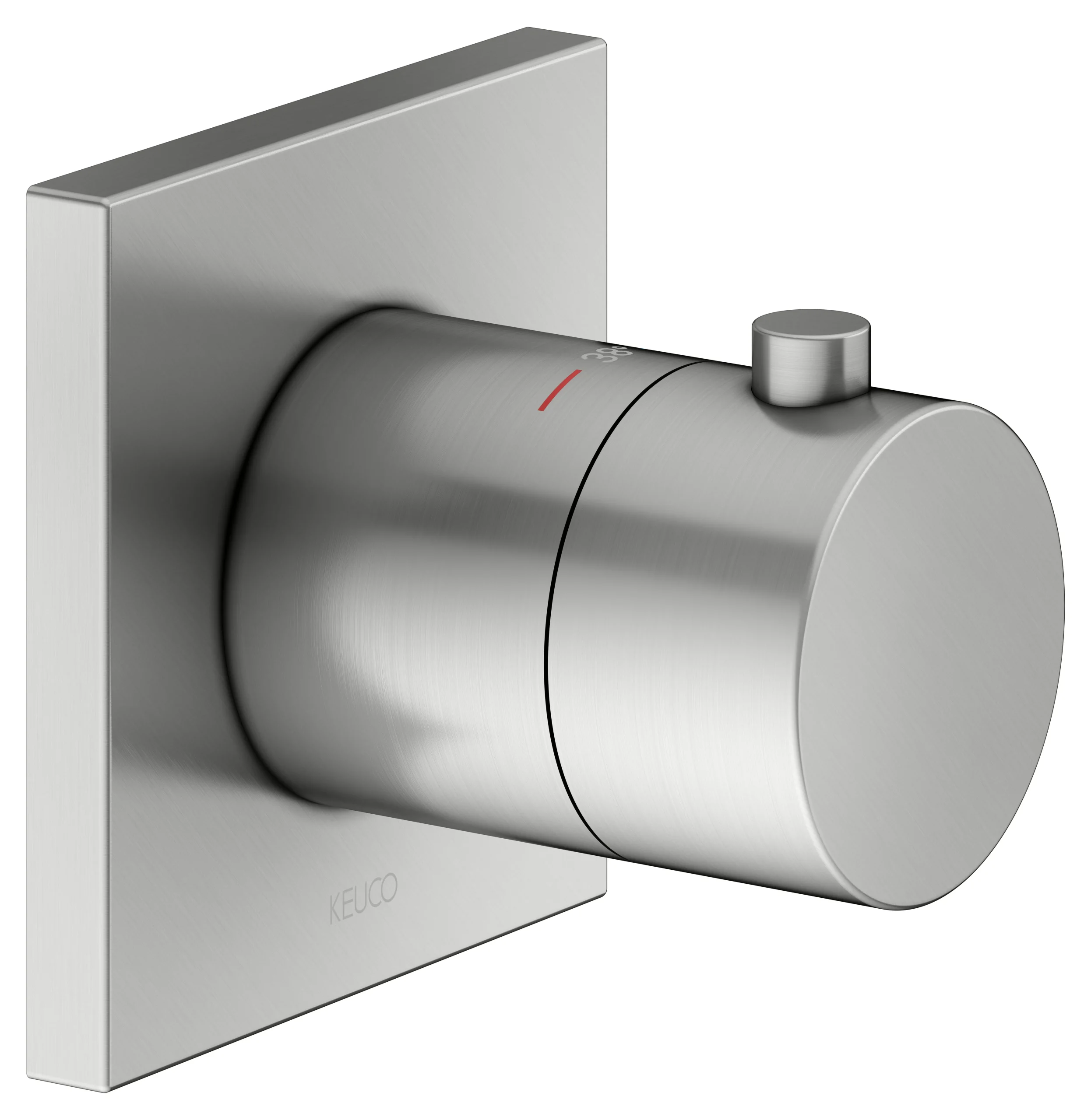 IXMO Thermostatarmatur UP DN15 Edelstahl-finish