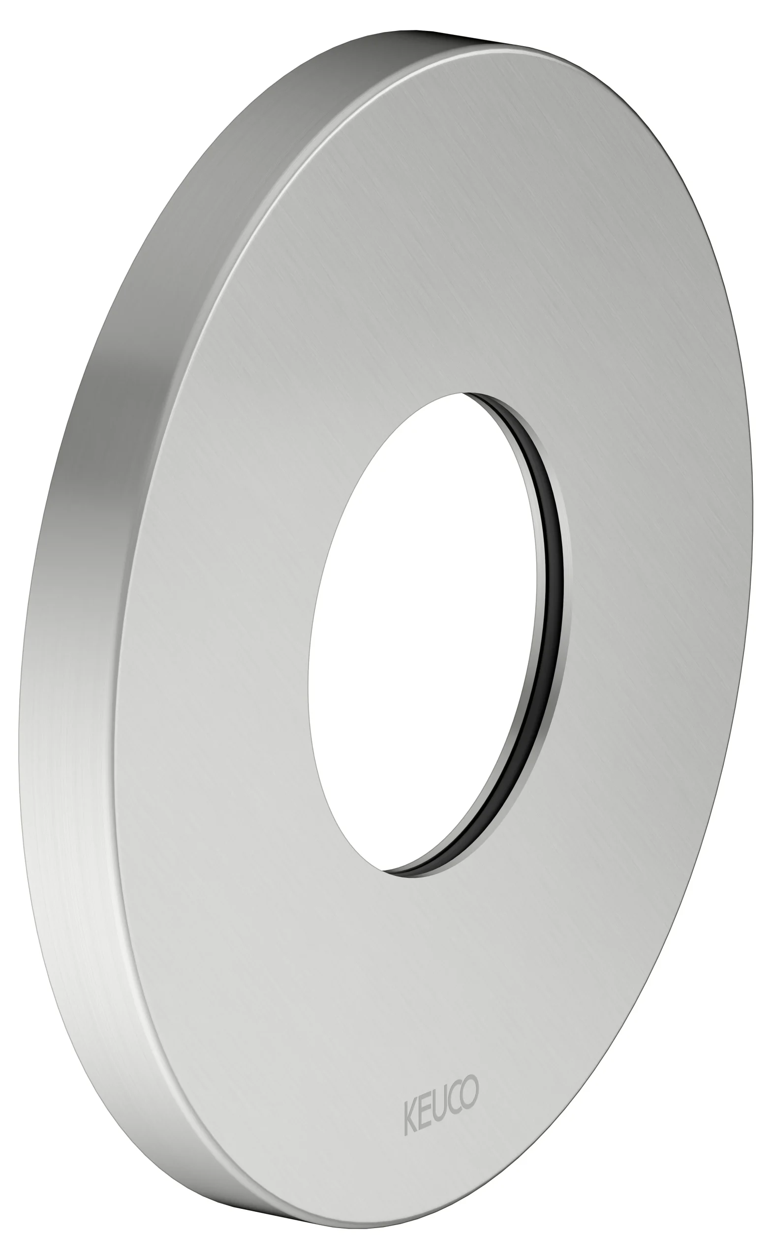 IXMO Wandrosette D: 105 mm Edelstahl-finish