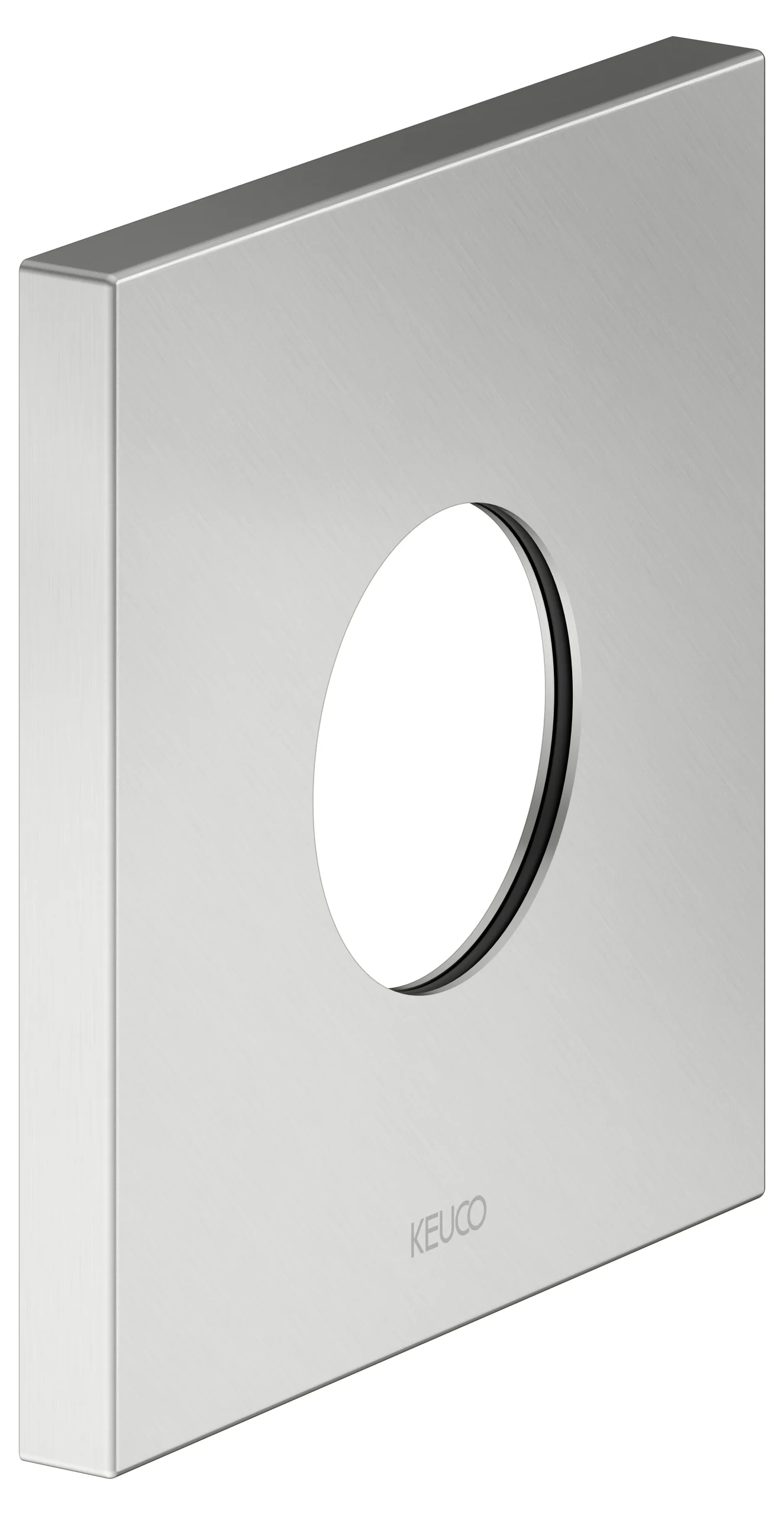 IXMO Wandrosette 105 x 105 mm Edelstahl-finish