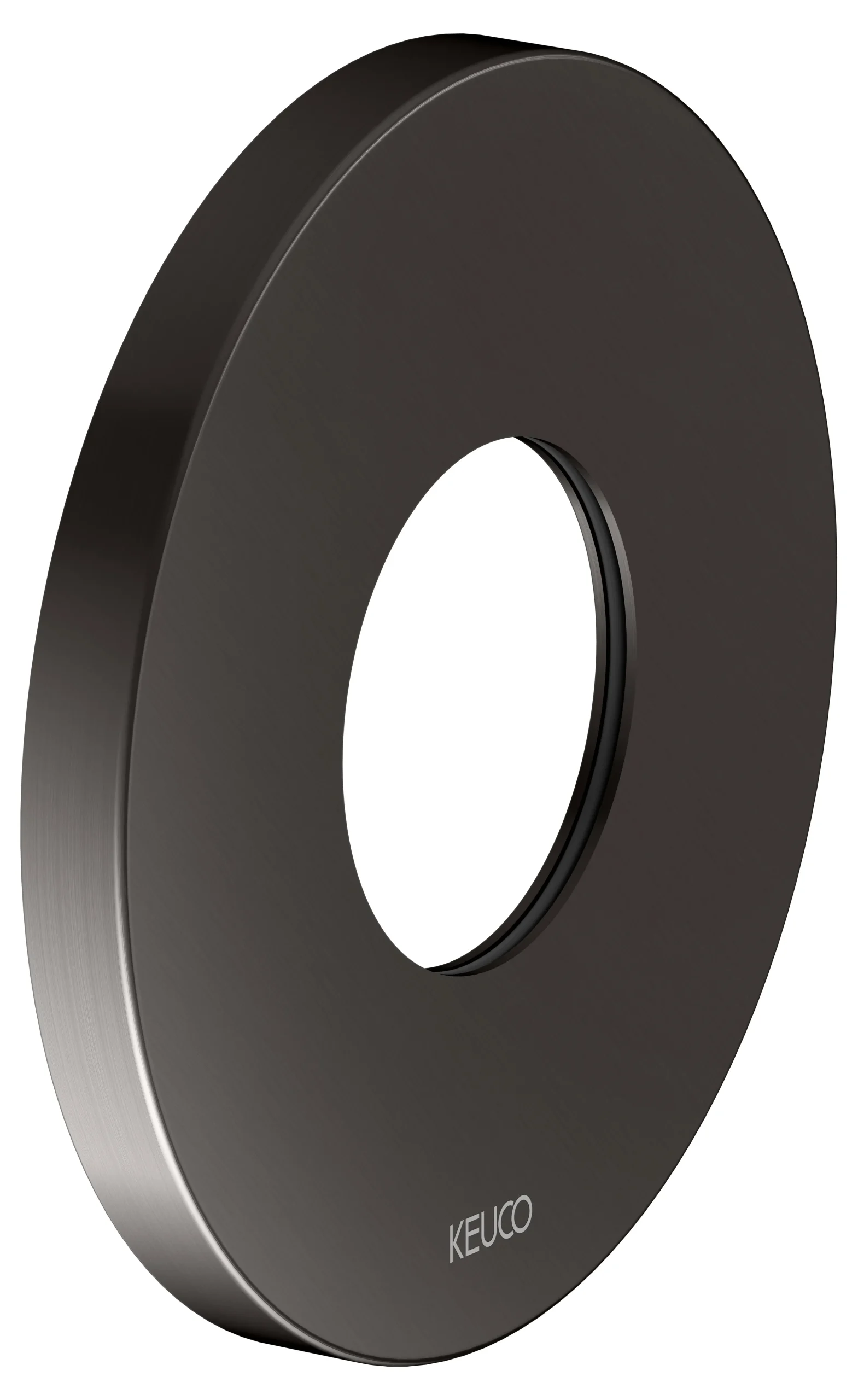 IXMO Wandrosette D: 105 mm Titanschwarz gebürstet