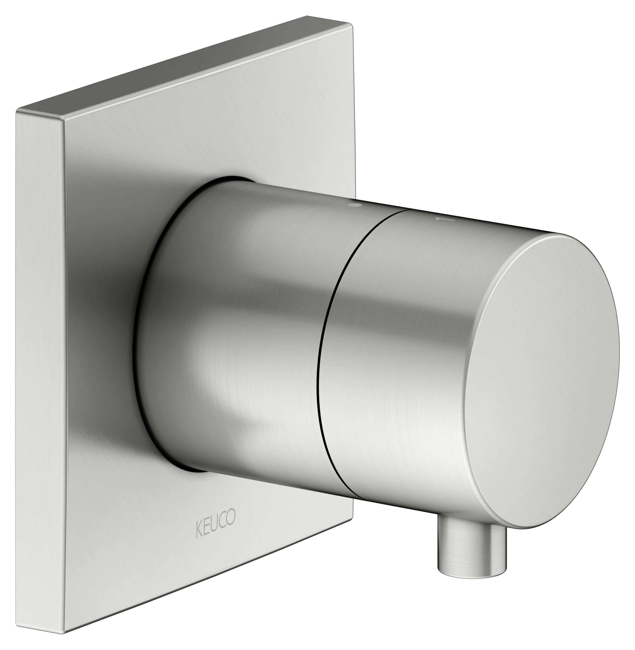 IXMO 2-Wege Umstellventil UP DN15 Edelstahl-finish