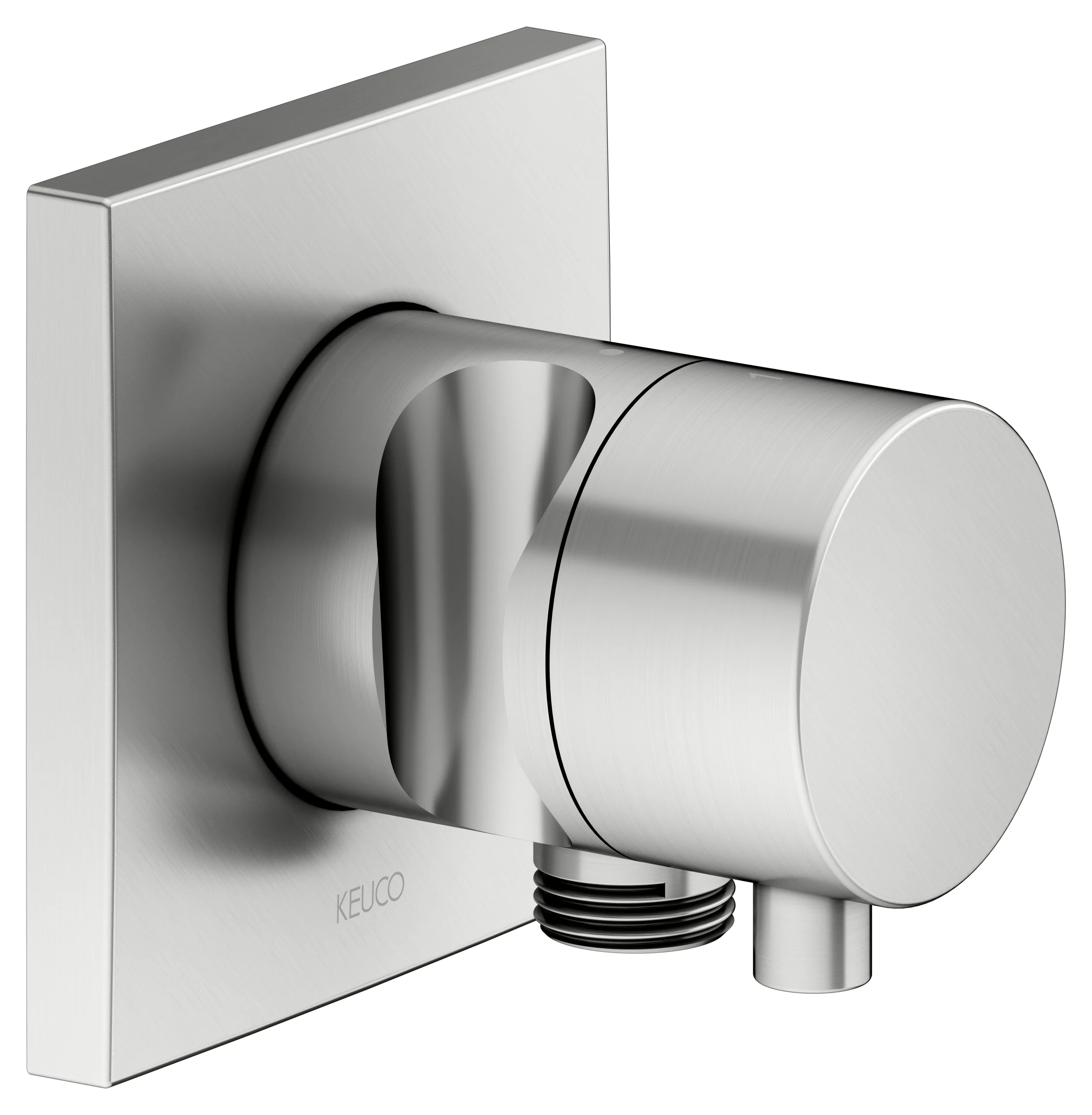 IXMO 2-Wege Umstellventil UP DN15 IXMO Comfort, eckig Edelstahl-fin