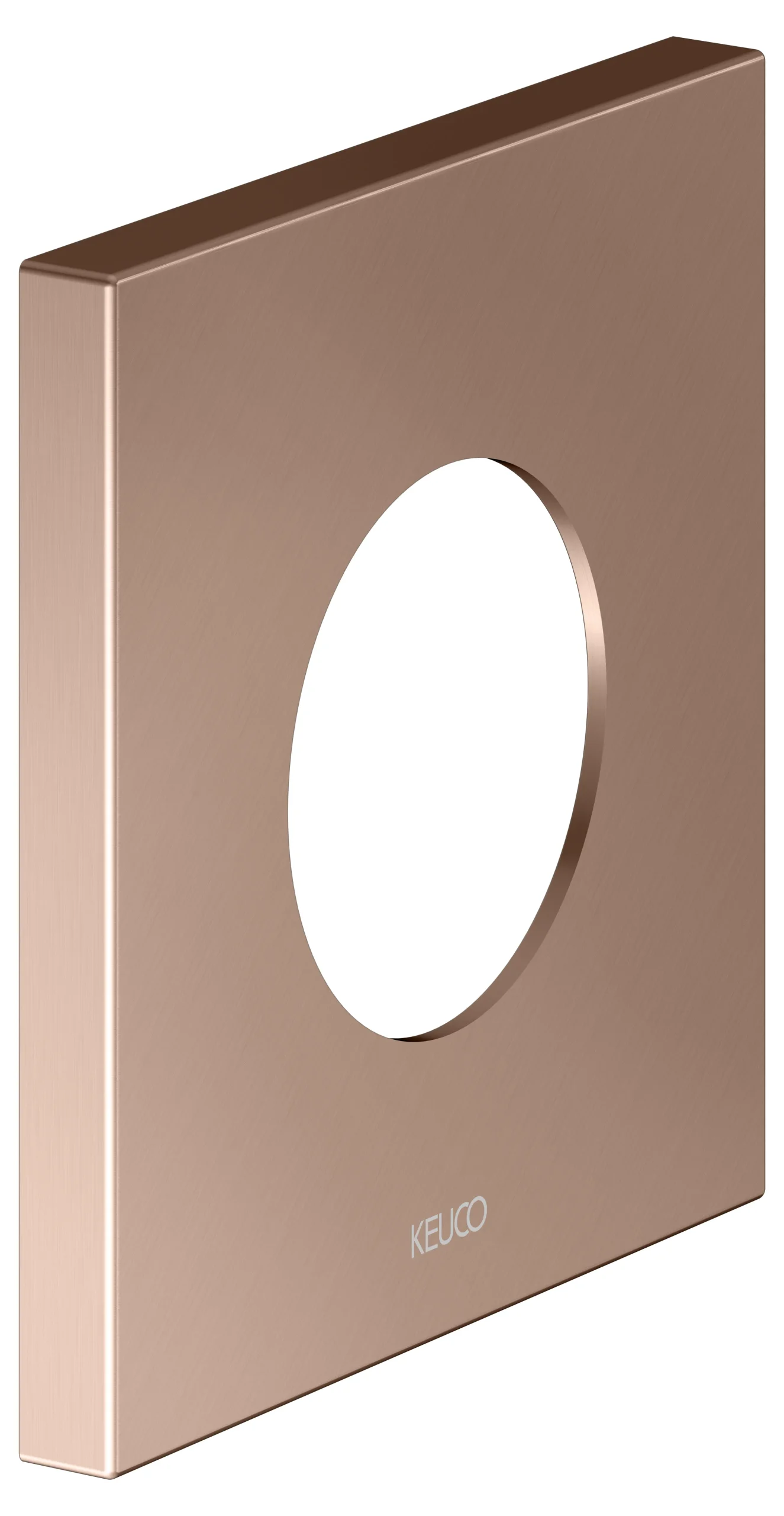 IXMO Wandrosette 105 x 105 mm Rotgold gebürs.