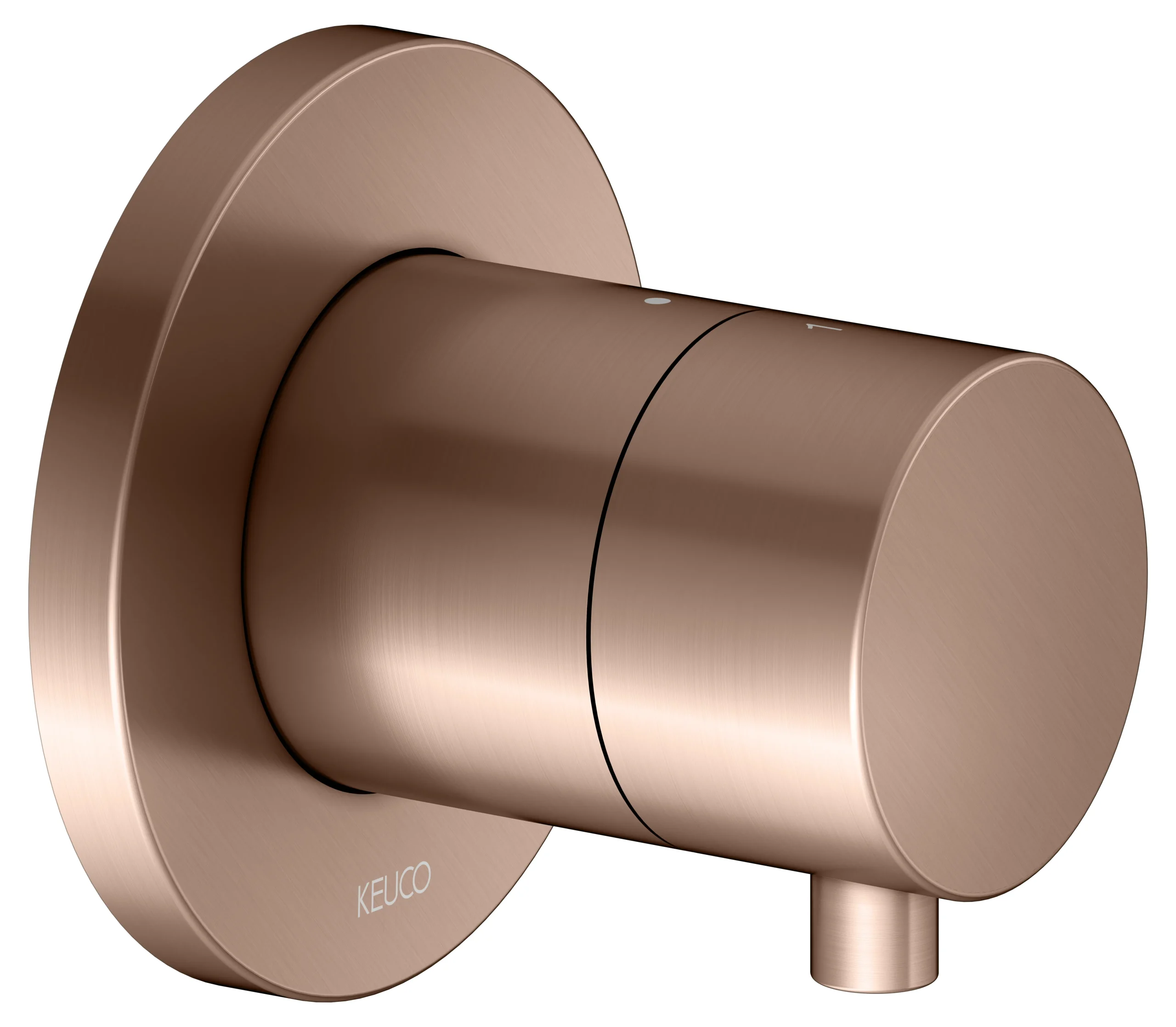 IXMO 2-Wege Umstellventil UP DN15 Rotgold geb.