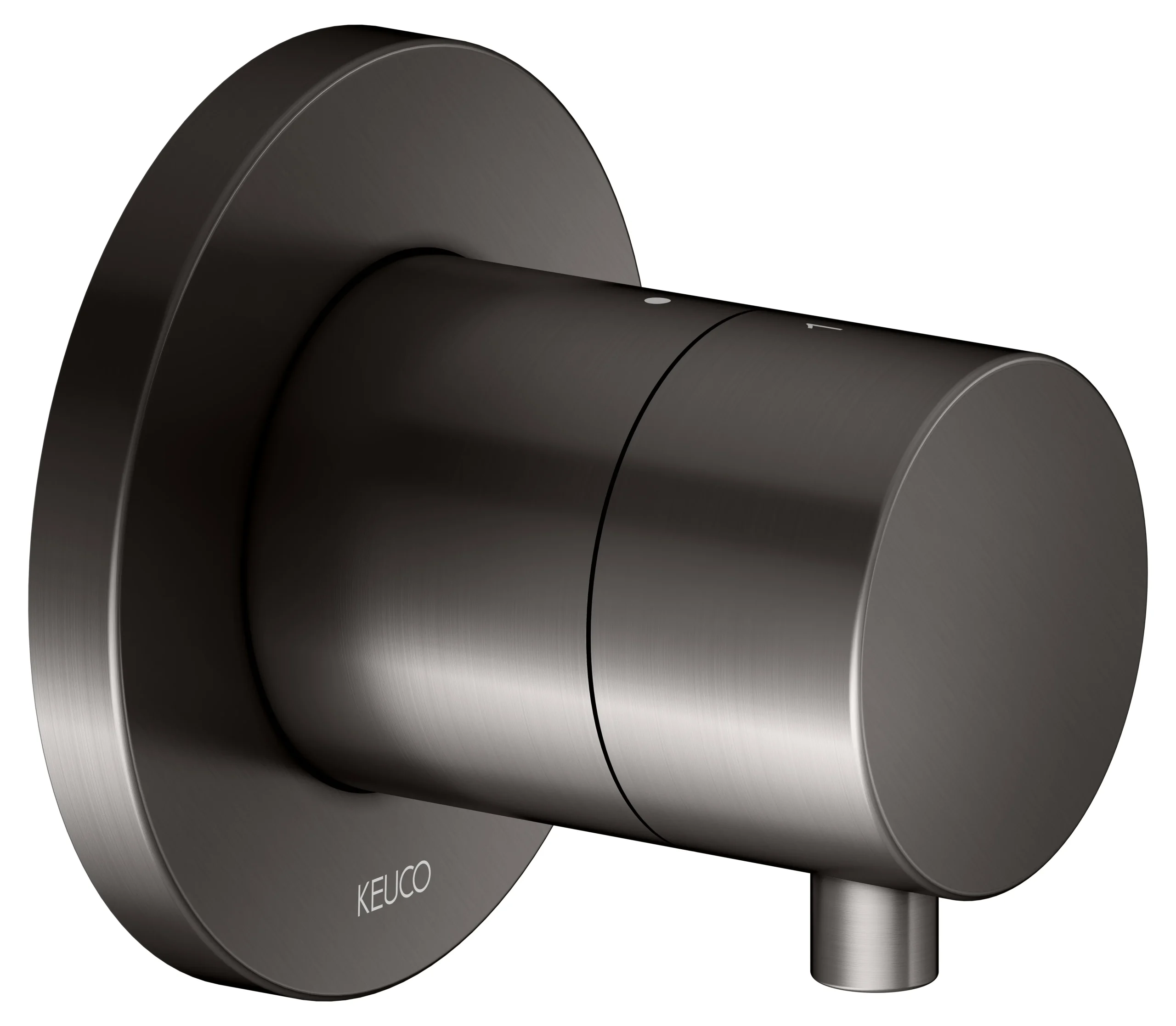 IXMO 2-Wege Umstellventil UP DN15 Titanschwarz geb.