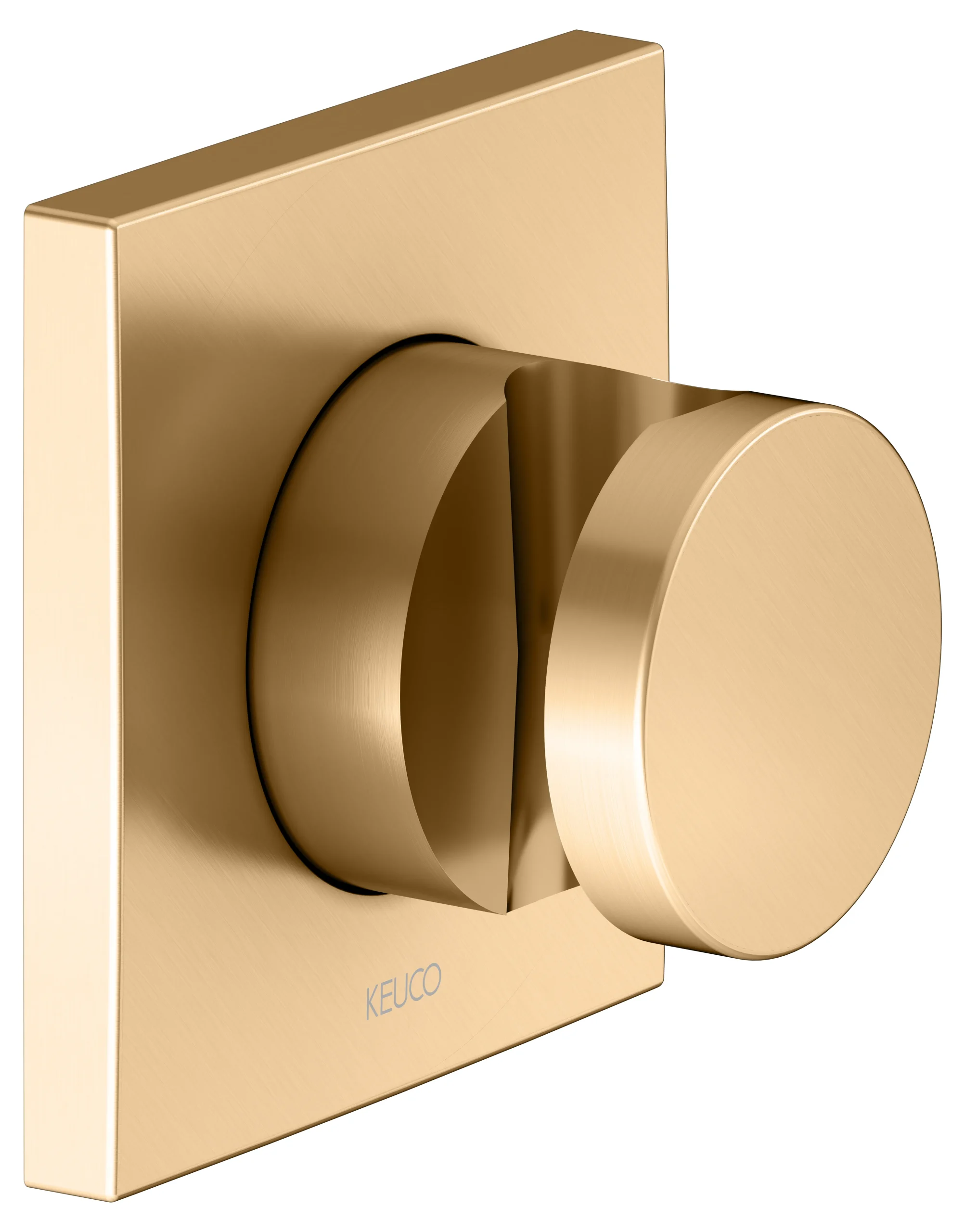 IXMO Wandbrausehalter Messing gebürstet