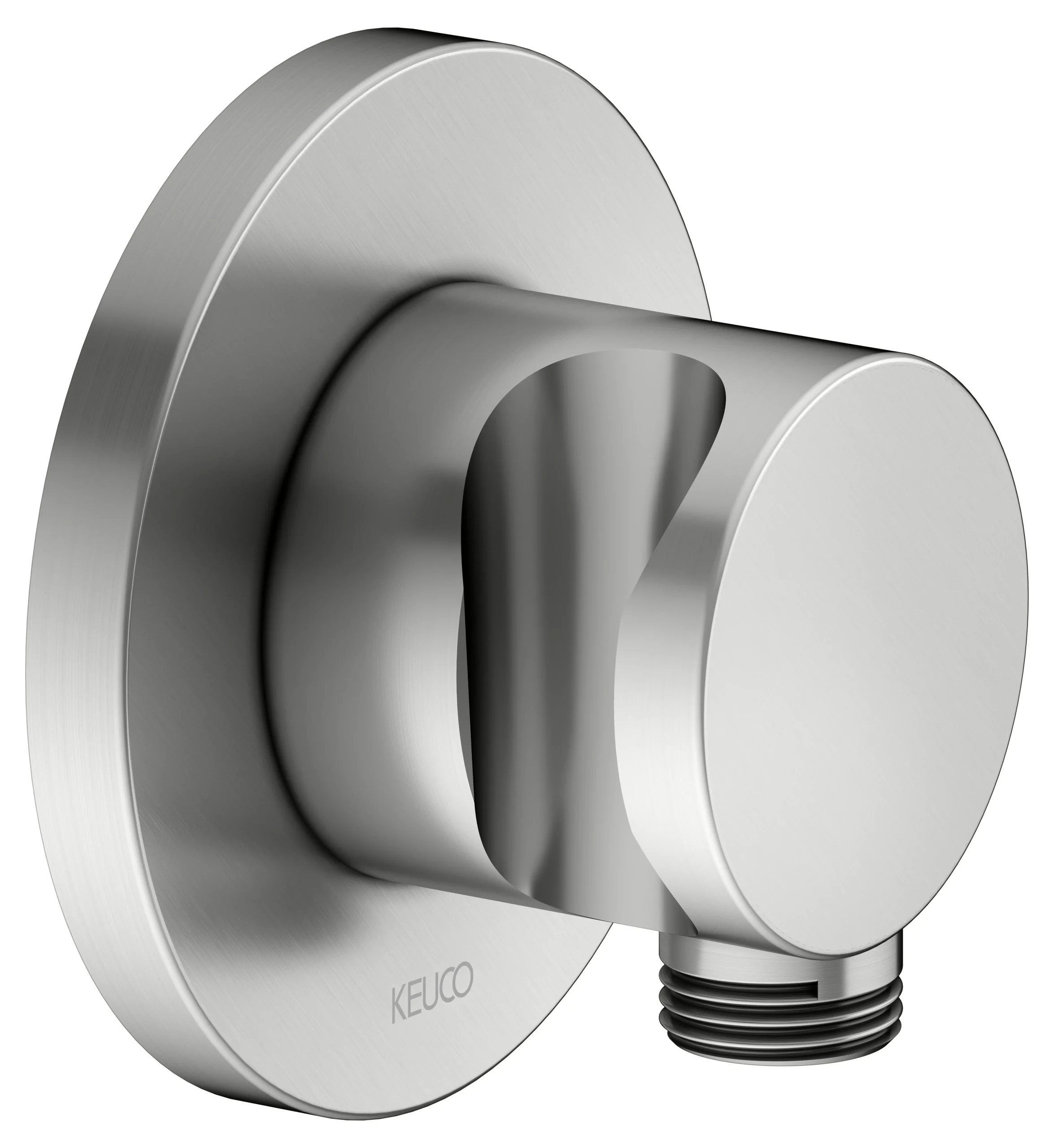 IXMO Schlauchanschluß DN15 rund Edelstahl-fin