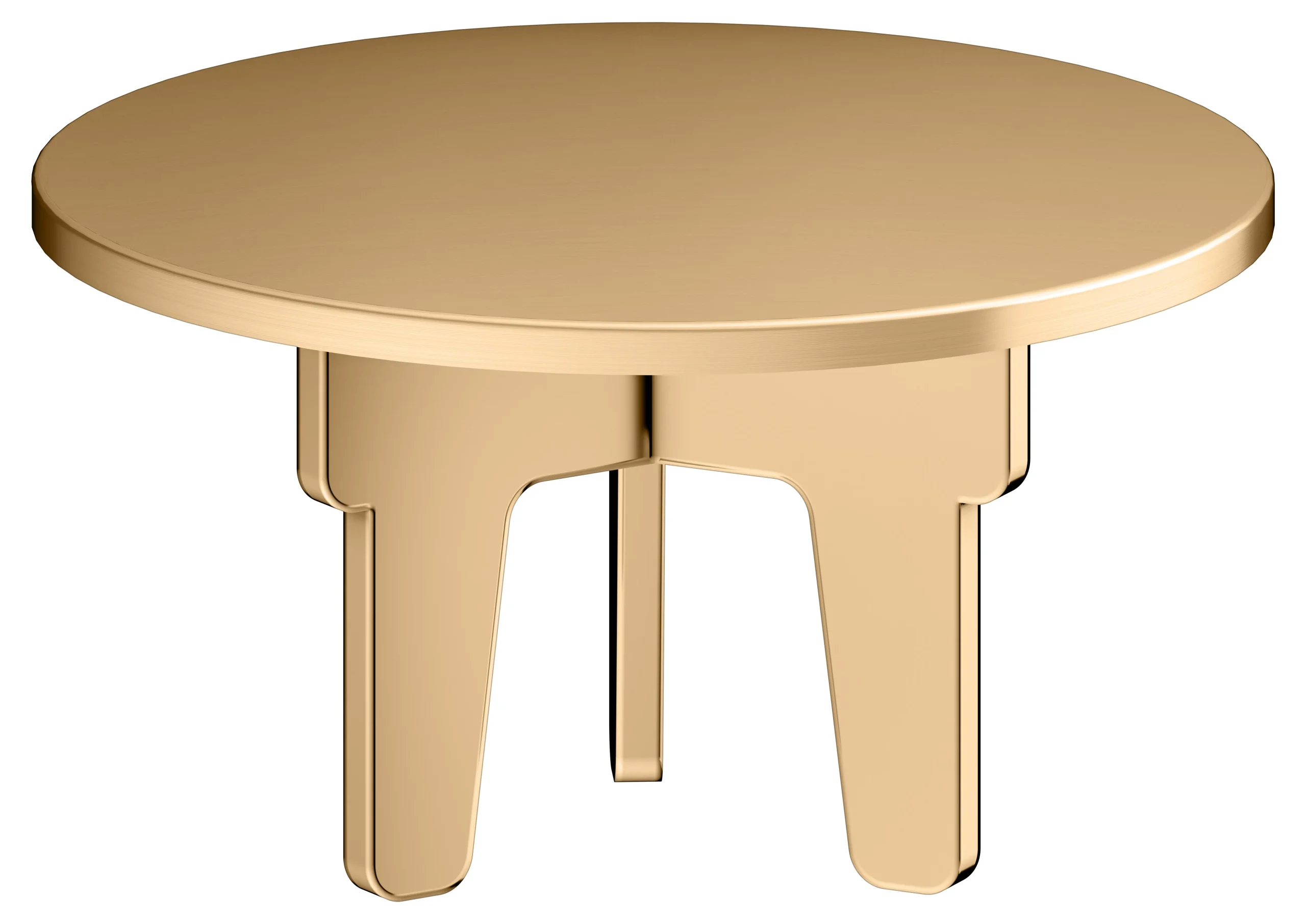 Armaturenzubehör Haube für Schaftventil Messing gebürstet