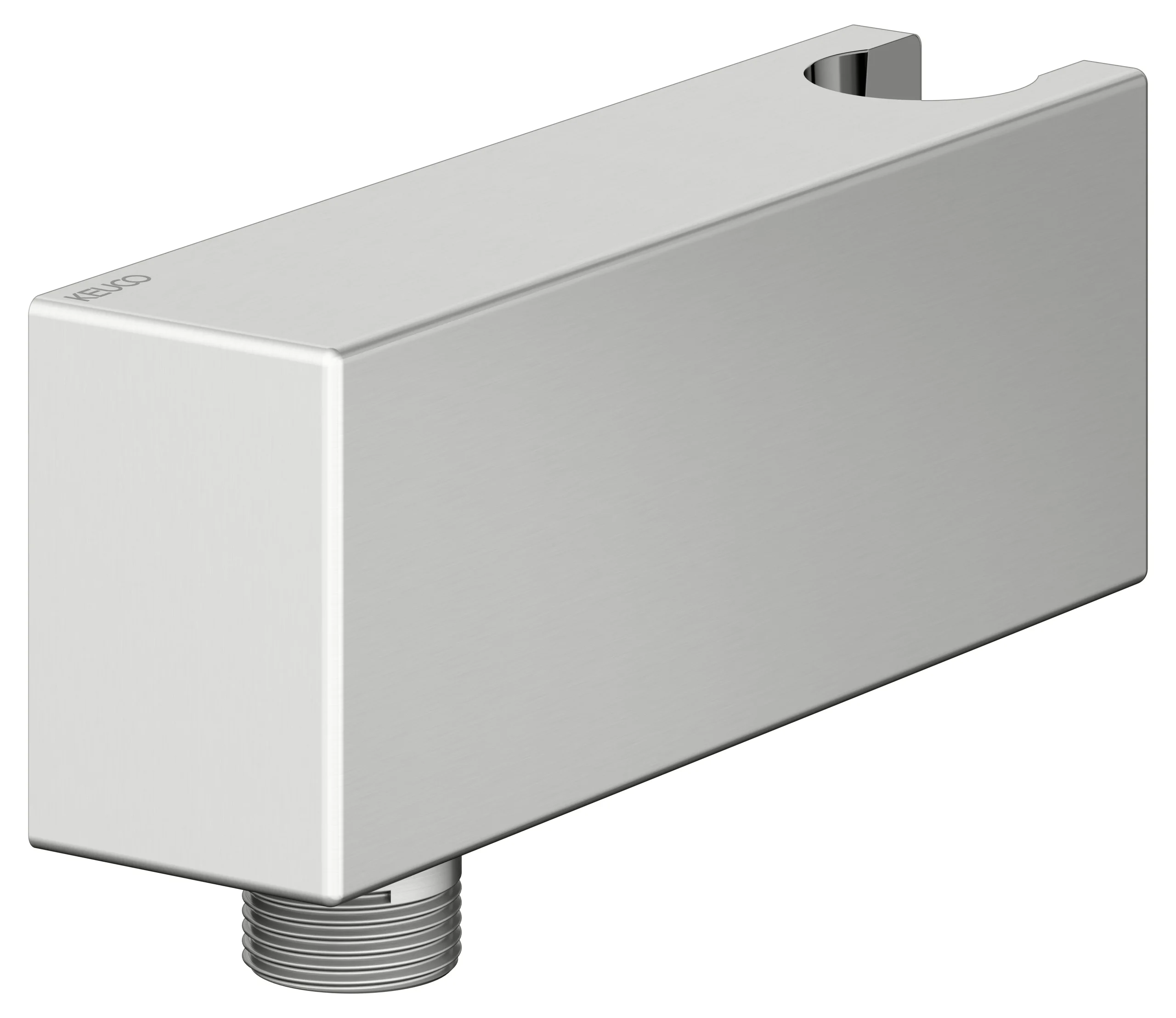 Brausen und Brausezubehör Schlauchanschluß Edelstahl-finish