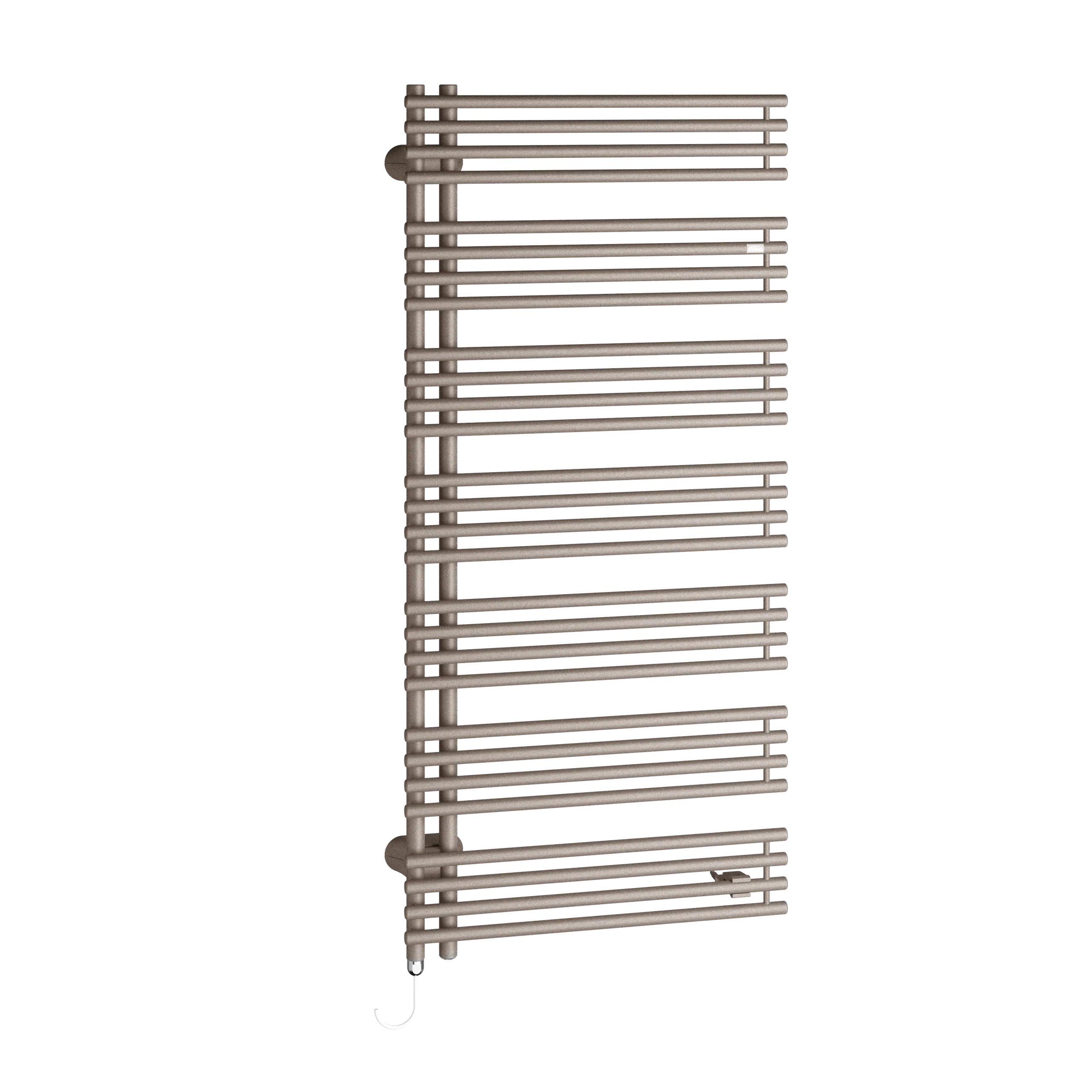 Kermi Design-Elektroheizkörper „Diveo®-E“ 45 × 94 cm in Weiß