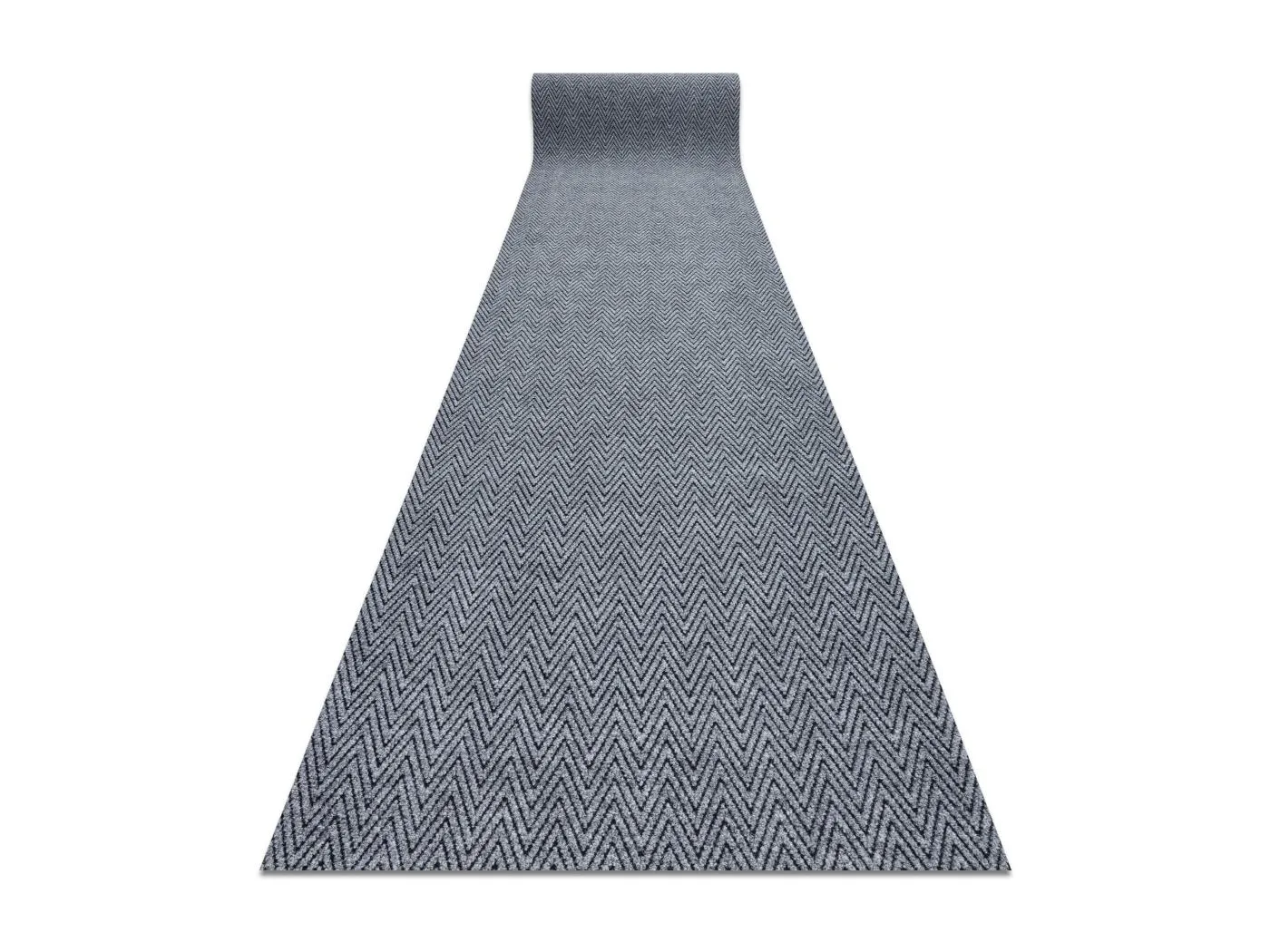 Läufer- Türmatte rutschfest MAGNUS 2954 Zickzack Draußen, Drinnen g 100x330 cm