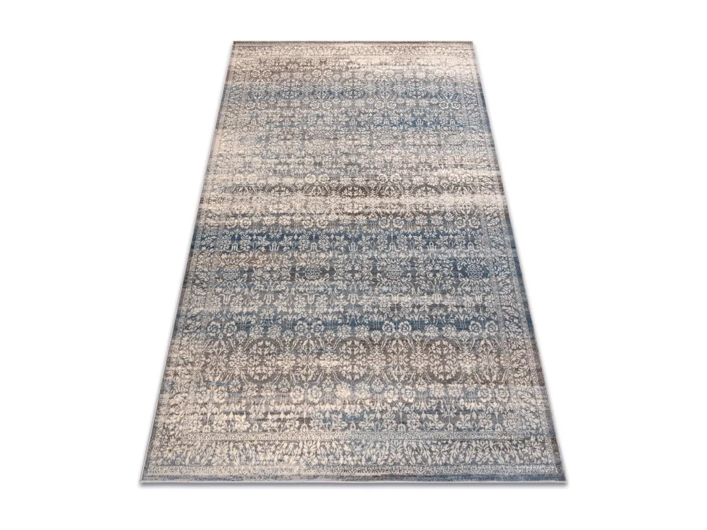 Teppich Wolle NAIN Ornament, vintage 7594/51655 beige / blau 160x230 cm