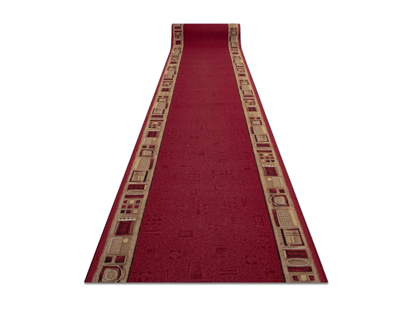 Läufer Antirutsch JENA Purpur 67x1100 cm