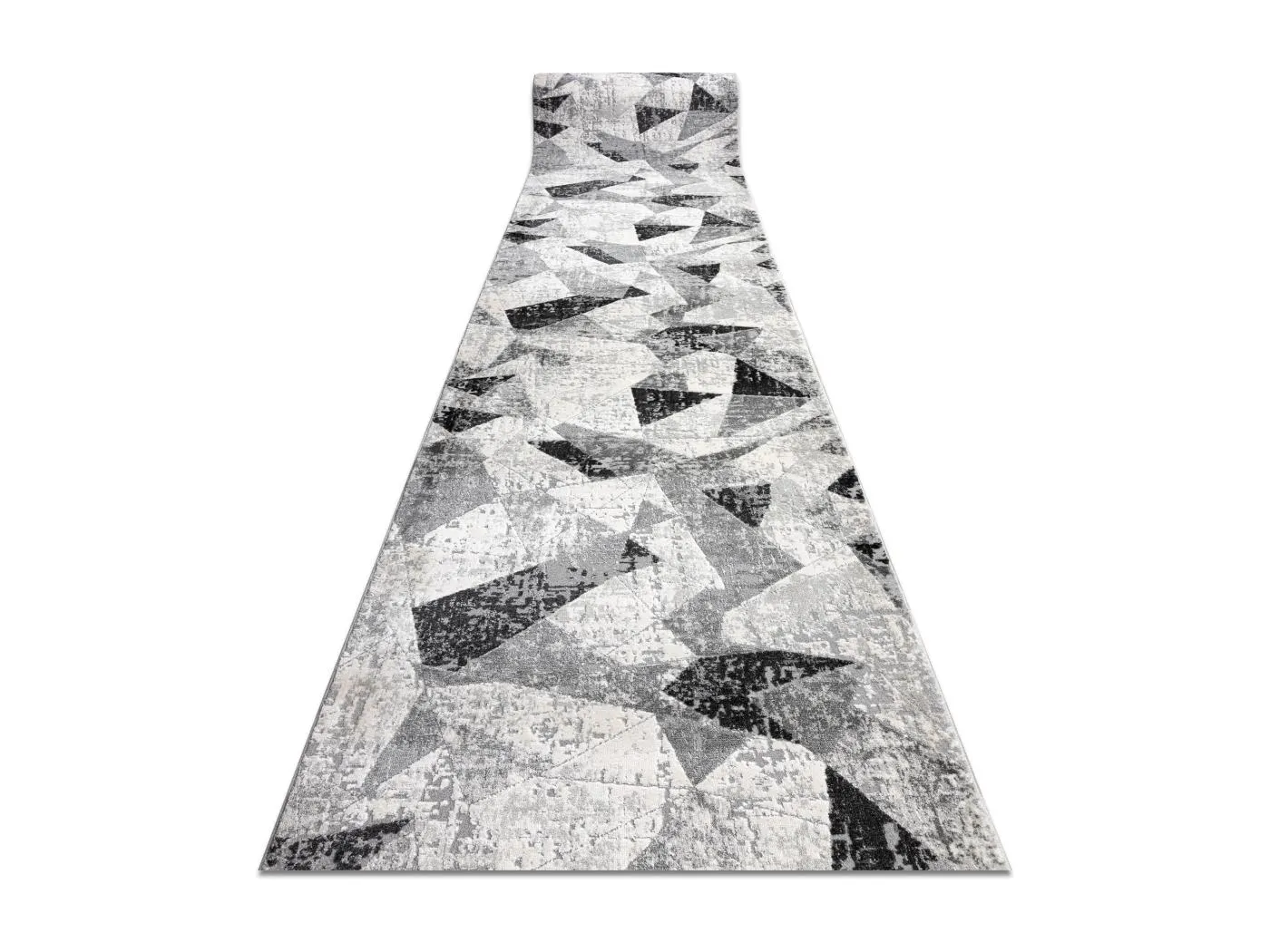 Modern Läufer TULS 51211 Geometrisch anthrazit 60x710 cm