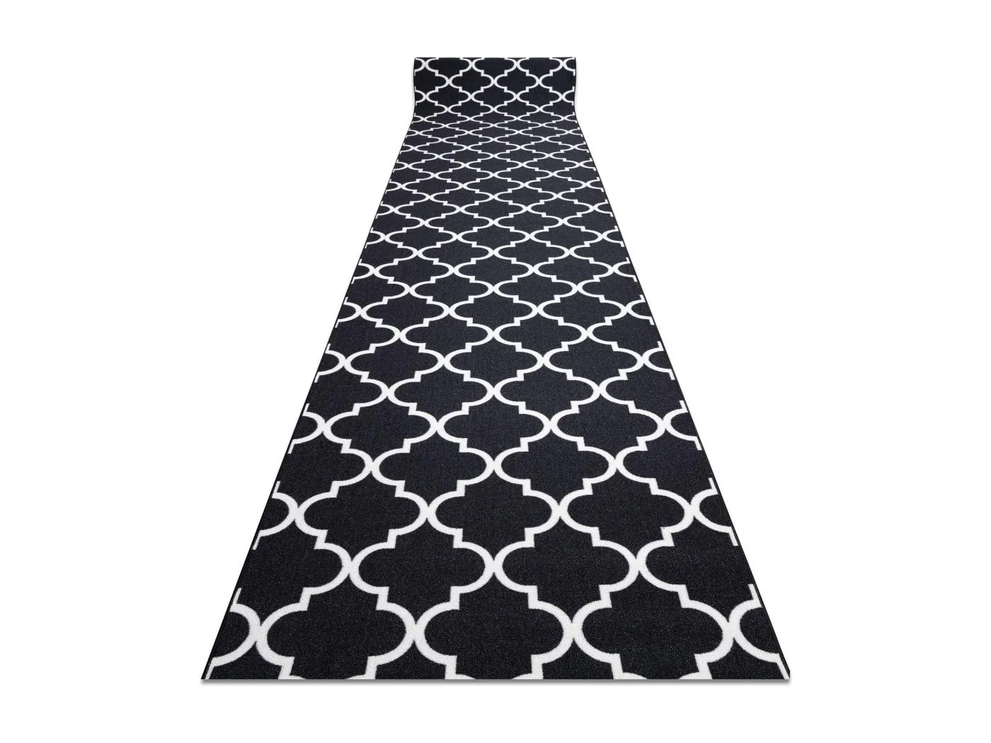 Läufer Antirutsch TRELLIS schwarz 30350 110x120 cm