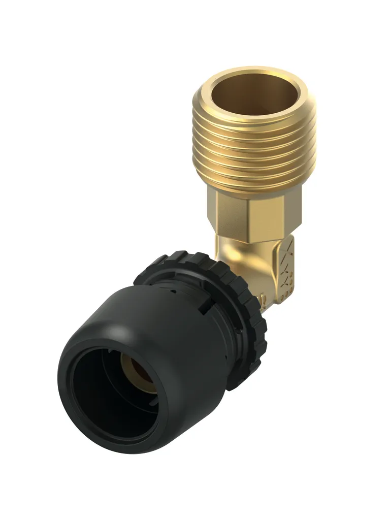 TECElogo-Ax Winkelübergangsnippel Dimension 16 × R 1/2″, Siliziumbronze