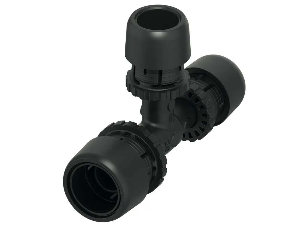 TECElogo-Ax T-Stück reduziert Dimension 16 × 20 × 16, PPSU