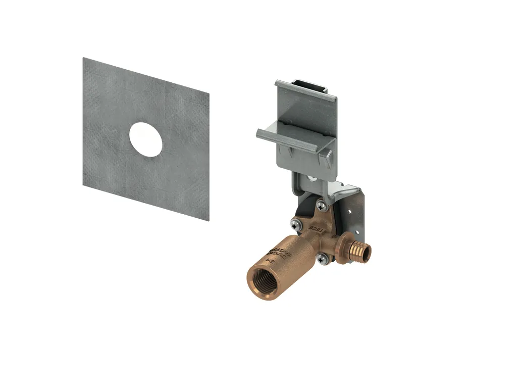 TECEprofil Armaturenanschluss ohne Wandscheibe