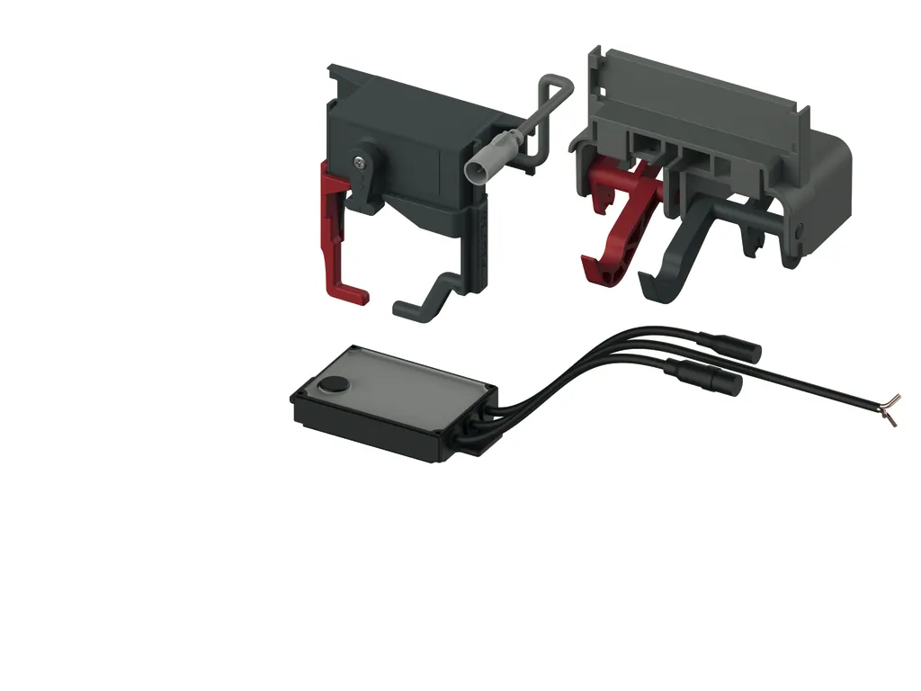 planus WC-Fernauslösung kabelgebund. Elektrotaster 12 V-Netz