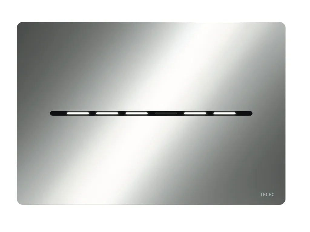 solid WC-Elektronik, 12 V-Netz, Chrom glänzend