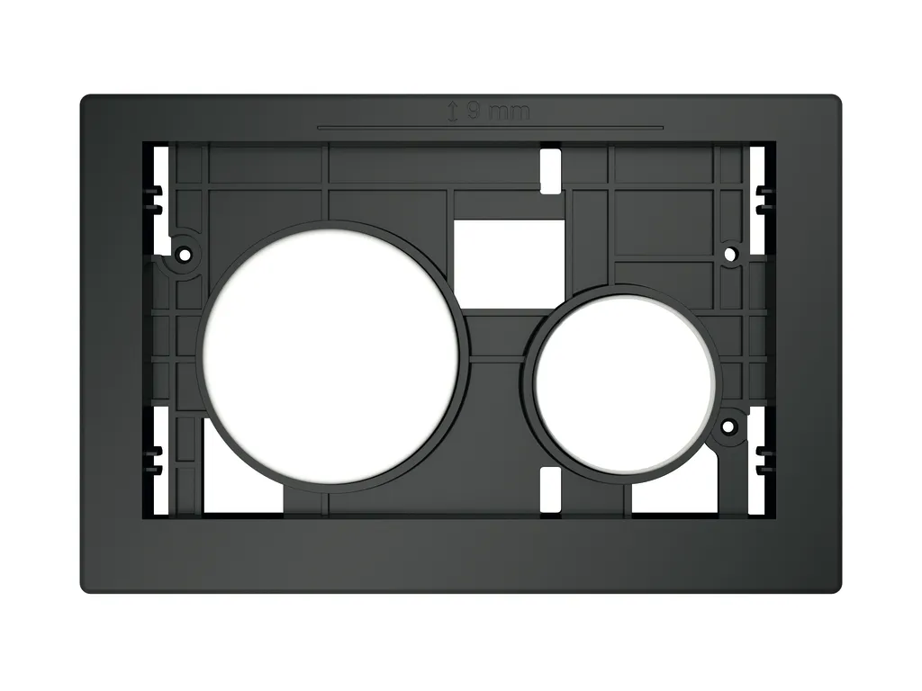 loop Betätigungseinheit für WC-Bet., Tasten weiß glzd.