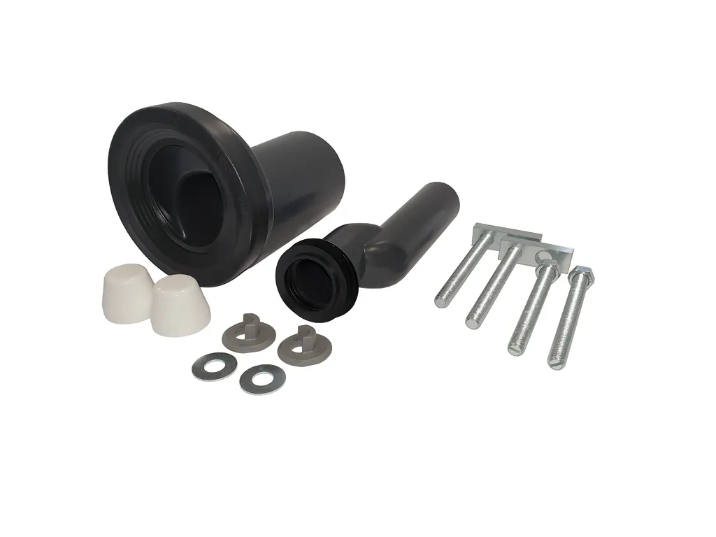 WC-Anschlussset etagiert 25 mm, DN 90