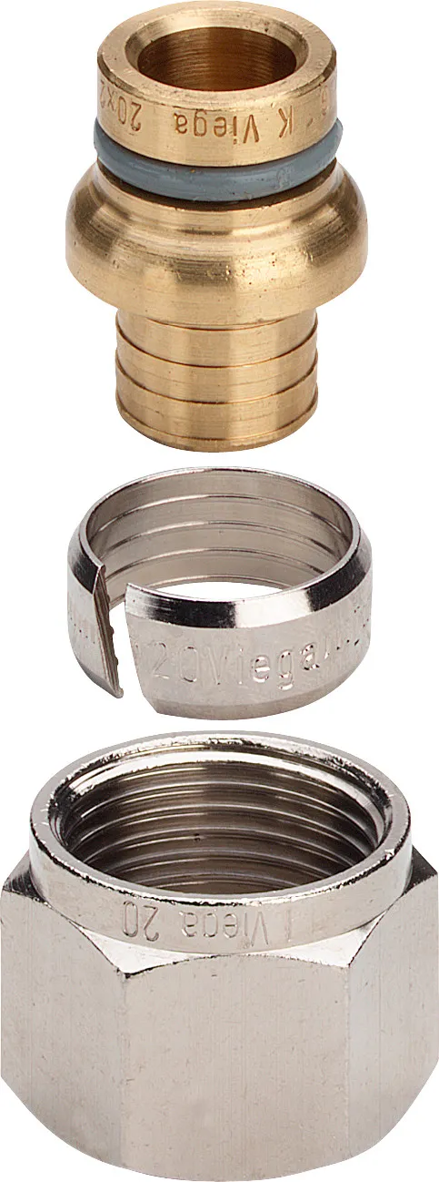 Viega „Sanfix“ Klemmringverschraubung 14 mm