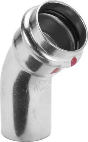 „Prestabo“ 45°-Bogen mit 1 Muffe 15 mm