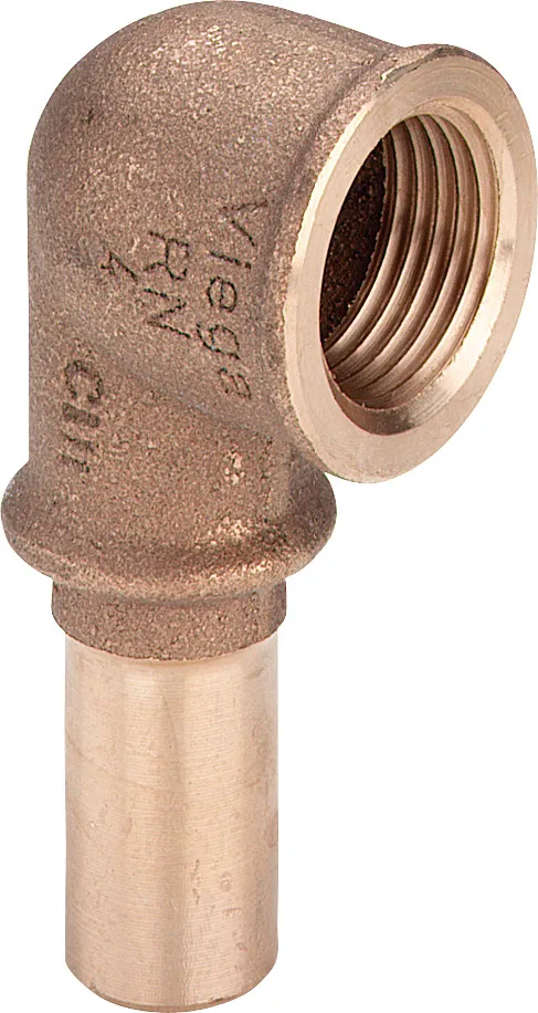 Viega Installationsmaterial „Sanpress“ 2214.3 in 15 mm × Rp1 / 2 Rotguss