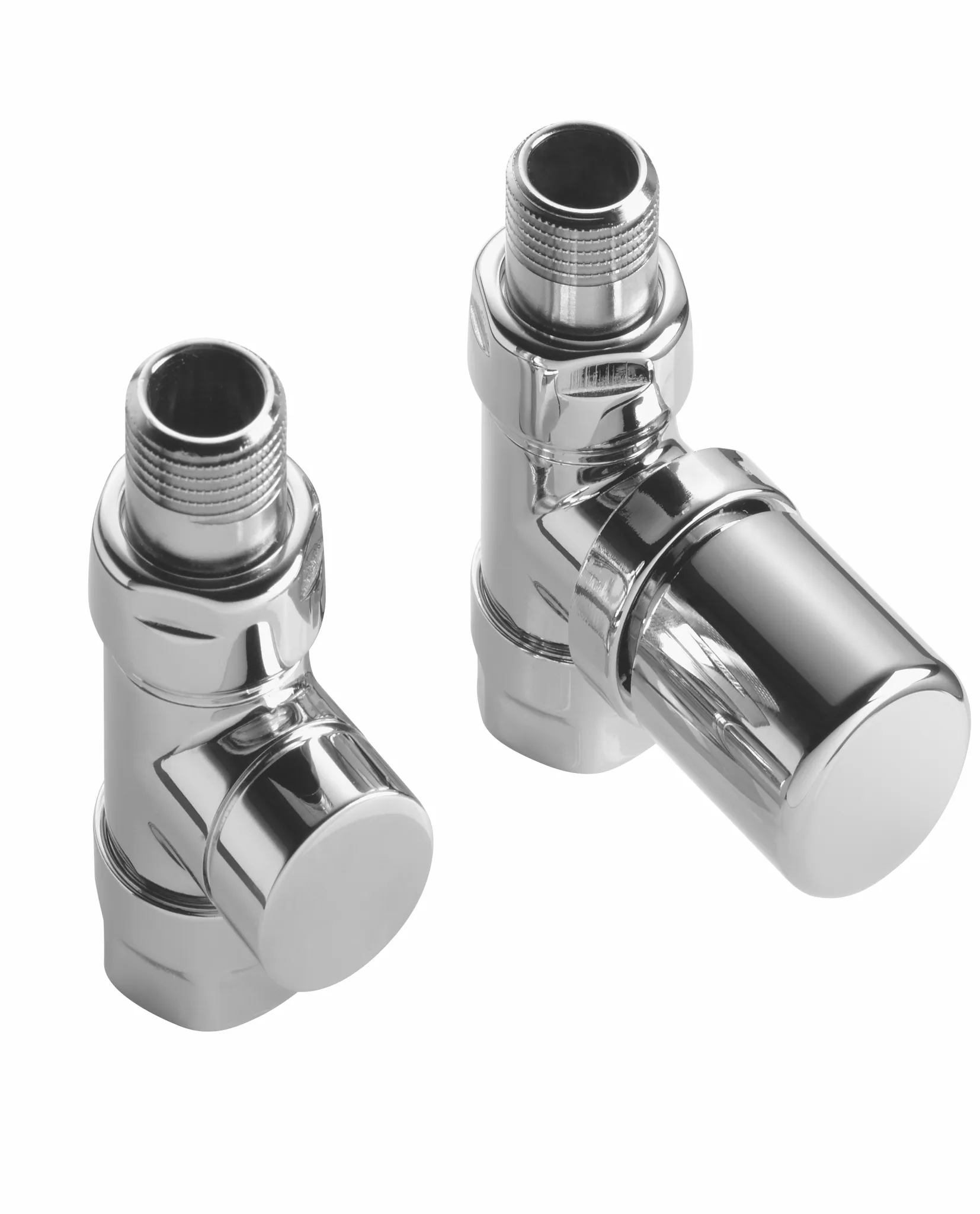 Zehnder Ventilset Durchgangsform Typ C in weiß