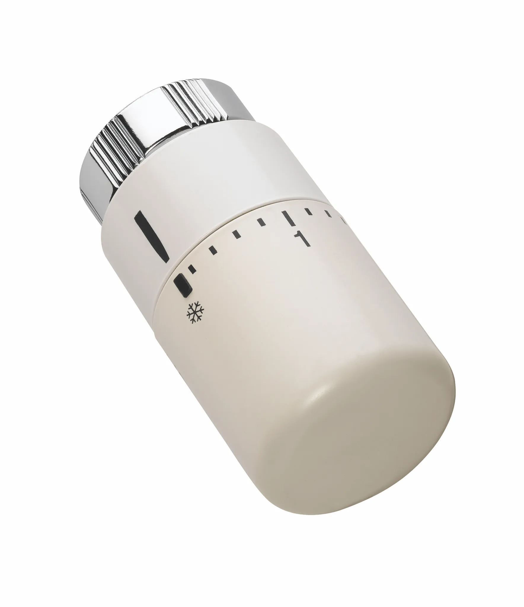 Zehnder Heizkörperthermostat „Design Line“ in weiß