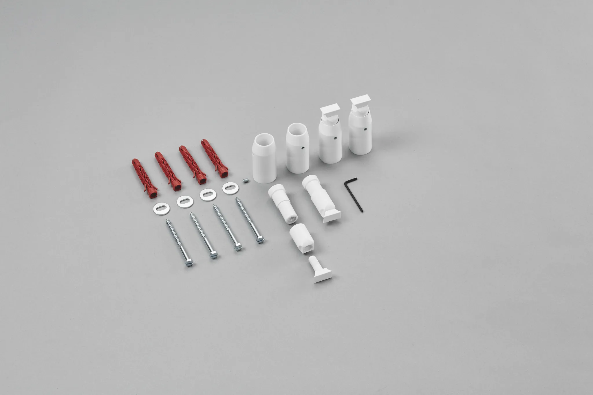 Zehnder Montageset für Elektroheizkörper „Yucca“ in weiß