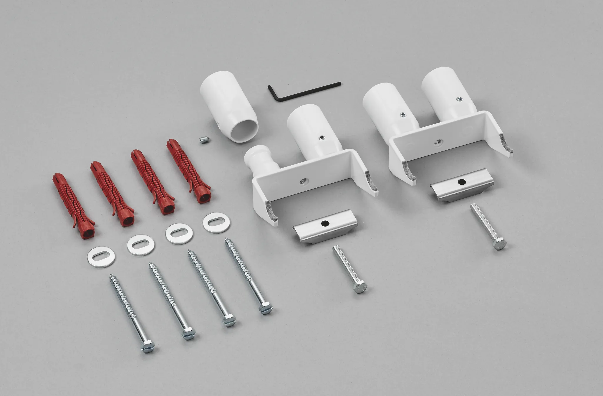 Zehnder Montageset für „Yucca Cover“ Elektrobetrieb mit Heizstab RACY in weiß